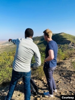 Tom Gardner during a reporting trip to Ethiopia’s Somali region in 2021.