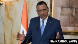 Mohamed Bazoum (Photo Sia KAMBOU / AFP)