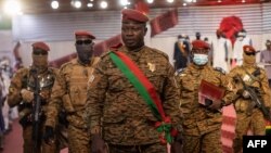 Le lieutenant-colonel Paul-Henri Sandaogo Damiba.