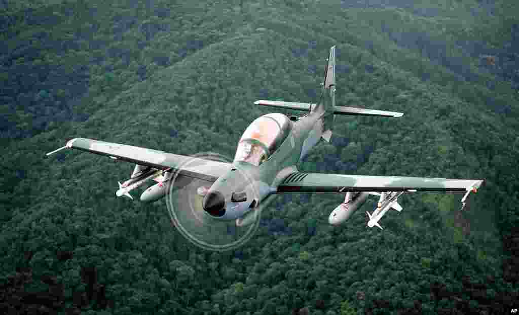 Jirgin kai farmaki na Super Tucano na rundunar mayakan saman kasar Brazil