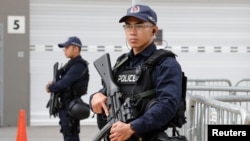 عکس آرشیف از نیروهای پولیس سنگاپور