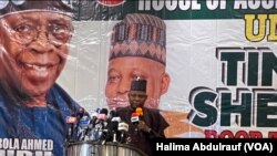 Mataimakin dan takarar shugaban kasa na jam'iyyar APC, Sanata Kashim Shattima.