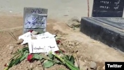 عکسی از مزار ژینا (مهسا) امینی 