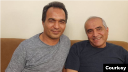 دو عضو زندانی سندیکای شرکت واحد؛ حسن سعیدی و داود رضوی. آرشیو