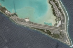 미국의 민간위성분석업체인 플래닛랩스가 지난달 30일 촬영한 웨이크섬 활주로. 3년 전과 비교해 주요 활주로의 개장공사가 최근 완료된 것으로 보인다. (사진제공=Planet Labs)