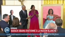 Présentation des portraits officiels de Barack et Michelle Obama