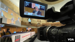 تصویری از دومین دور دادگاه بین‌المللی آبان ۹۸ - آرشیو 