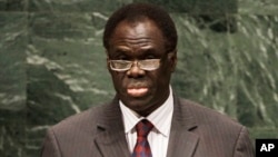 Michel Kafando saat memberikan pidato di depan sidang majelis umum PBB di New York (foto: dok).