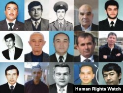 Inson huquqlari bo'yicha "Human Rights Watch" tashkiloti O'zbekistondagi siyosiy mahbuslar haqida bong urib keladi. Suratdagilarning ayrimlari hozirda ozodlikka chiqqan.