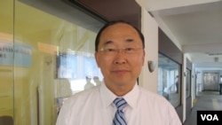 执政党国民党立委詹凯臣（ 美国之音张永泰拍摄）