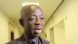 Agbadji komla, un producteur d’ananas dans la préfecture de Yoto, au Togo. (VOA/Kayi Lawson)