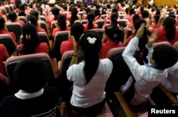 한국의 북한이탈주민 정착 지원 시설인 '하나원'에서 탈북자들이 교육을 받고 있다. (자료사진)