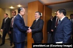 Shavkat Mirziyoyev Jahon Banki rahbari Jim Yong Kim bilan ko'rishdi