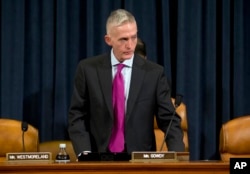 FILE - Representative Trey Gowdy, Oct. 22, 2015.