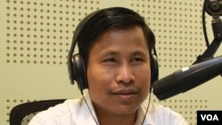 លោក យឿង សុធារ៉ា មន្ត្រី​ច្បាប់ និង​អង្កេត​នៃ​អង្គការឃ្លាំ​មើលការ​បោះឆ្នោត ហៅ​កាត់​ថា​ខុមហ្រ្វែល