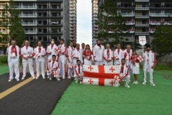 საქართველოს დელეგაცია თამაშების გახსნაზე