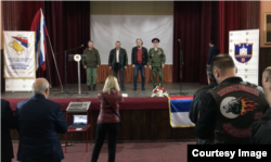 Dan ruskih dobrovoljaca u Višegradu. Izvor: BIRN BiH