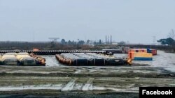 ანაკლიის პორტის სამშენებლო არეალი დღეს