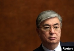 Kazakhstan Speaker of the Senate Kasymzhomart Tokayev is shown while in Geneva, May 11, 2011.