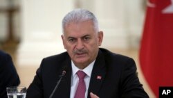 Turkish Prime Minister Binali Yildirim.