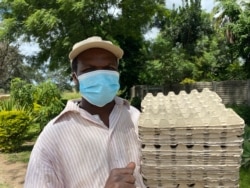 Mufaro Mutsigiri, shown here in Harare, Zimbabwe, Feb. 4, 2021, is skeptical of the COVID-19 vaccine, saying that even if he is vaccinated, he does not know if that will stop the spread of COVID-19 or people from dying. (Columbus Mavhunga/VOA)