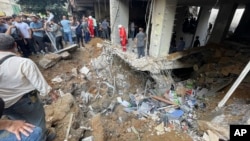 محل حمله هوایی اسرائیل به بیروت (جمعه ۳۰ شهریور ۱۴۰۳)