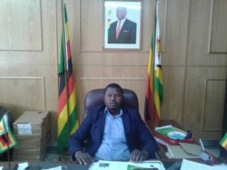 Tafadzwa Mugwadi, spokesman for the ruling Zanu PF party, says Zimbabweans snubbed the Friday protest calls because of the coronavirus epidemic, in Harare, July 21, 2020. (Columbus Mavhunga/VOA)