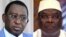 This combination of two file pictures shows (at L) Malian presidential candidate, Soumaila Cisse, and (at R) Malian presidential candidate Ibrahim Boubacar Keita, dubbed IBK. 