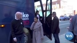 Billionaire Bloomberg Campaigns as Moderate Alternative to Splintered Democrats 