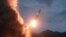 North Korea test fires a new weapon, in this undated photo released Aug. 11, 2019, by North Korea's Korean Central News Agency.