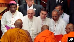 Le pape François au Sri Lanka (AP)