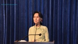 ့မြန်မာ့ငြိမ်းချမ်းရေးဖြစ်စဉ် ခက်ခဲကြောင်း ဒေါ်စု ဆွီဒင်မှာပြောကြား