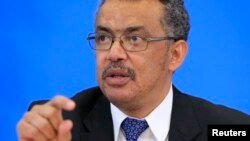 Tedros Adhanom Ghebreyesus, nouvellement élu.