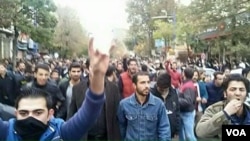 Warga etnis Azerbaijan-Turki semakin sering melakukan protes di jalan-jalan wilayah Iran barat laut (foto: dok). 