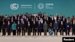 Viongozi wanaoshiriki Kongamano la mazingira la COP29.