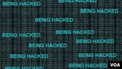 FILE - A simple graphic of a possible website attack.