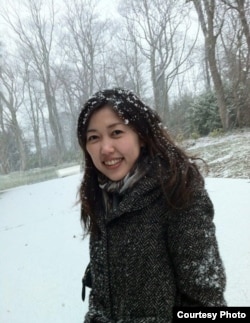 在台北的外商公司担任营销工作的黄惠盈(照片提供: 黄惠盈)