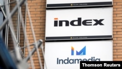 The logo of Hungary's main independent website Index, in Budapest, Hungary July 22, 2020.