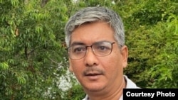 Nathan Maung was arrested from his offices at Kamayut Media in March, weeks after Myanmar's military seized power in a coup. (Photo courtesy of Nathan Maung)