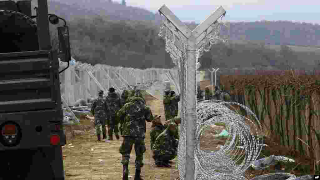 &#39;Yan gudun hijirar Macedonia.