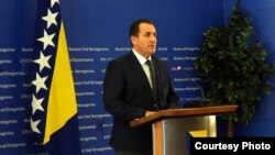 Bosnia and Herzegovina -- Selmo Cikotic, Bosnian security minister, Sarajevo, December 29, 2020.