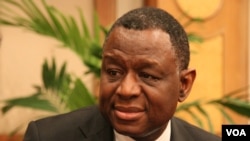 Marigayi Babatunde Osotimehin (VOA Photo Credit R. Corben)