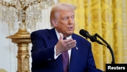 যুক্তরাষ্ট্রের প্রেসিডেন্ট ডনাল্ড ট্রাম্প।