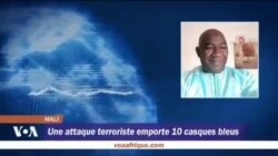 Une attaque terroriste emporte 10 casques bleus