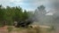 Фото: українські військові проводять постріли з гаубиць M777, червень 2022 року