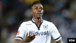 Papy Faty lors d'un match.Image de courtoisie