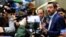Matteo Salvini, Italy's Deputy Prime Minister and leader of the far-right League Party, speaks to the media after launching the start of his campaign for the European elections, in Milan, Italy, April 8, 2019.