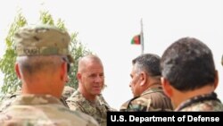 FILE - U.S. Army Brig. Gen. Jeffrey Smiley is seen in this undated photo.