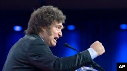 阿根廷新任总统哈维尔‧米莱(Javier Milei)（资料照片）