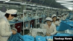 개성공단 근로자들